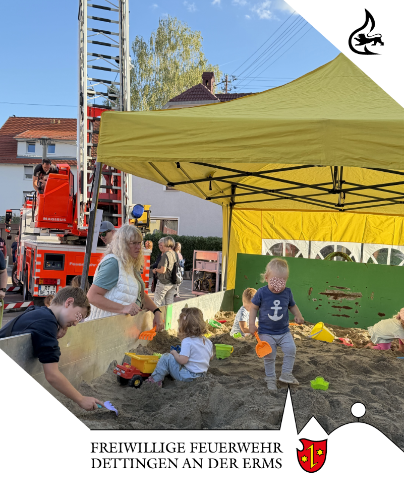 Familiennachmittag mit XXL Sandkasten